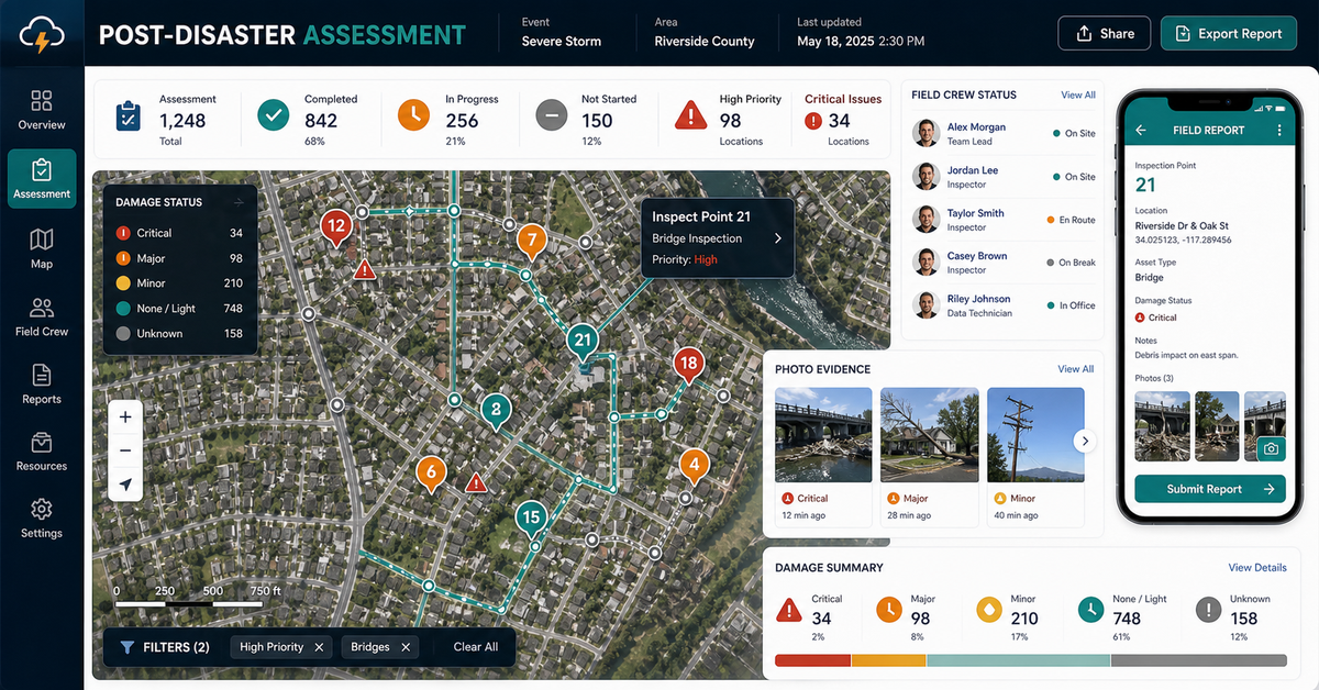 Geospatial annotation pilot proof showing sample frames, class rules, edge-case log, QA scorecard, and export package.